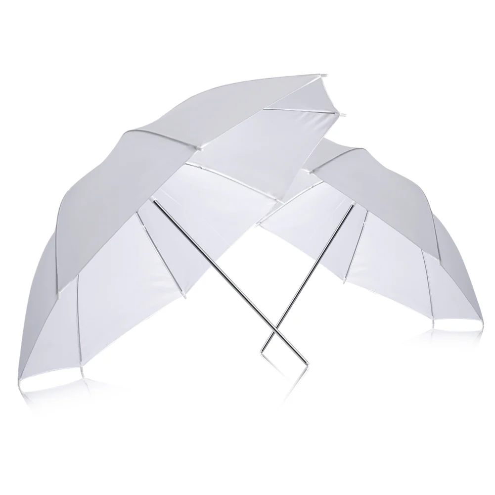 White Reflective Umbrella - Image 2