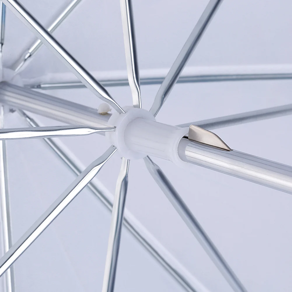 White Reflective Umbrella - Image 3